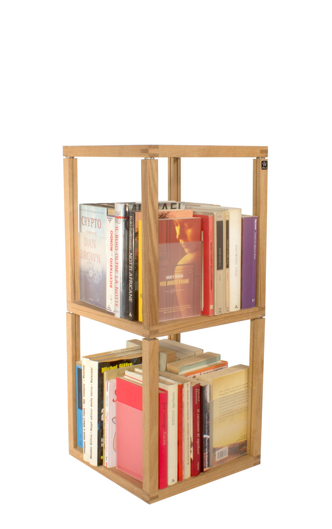 Zia Babele | Book and CD holder | Tower 2 moduls 2 elements