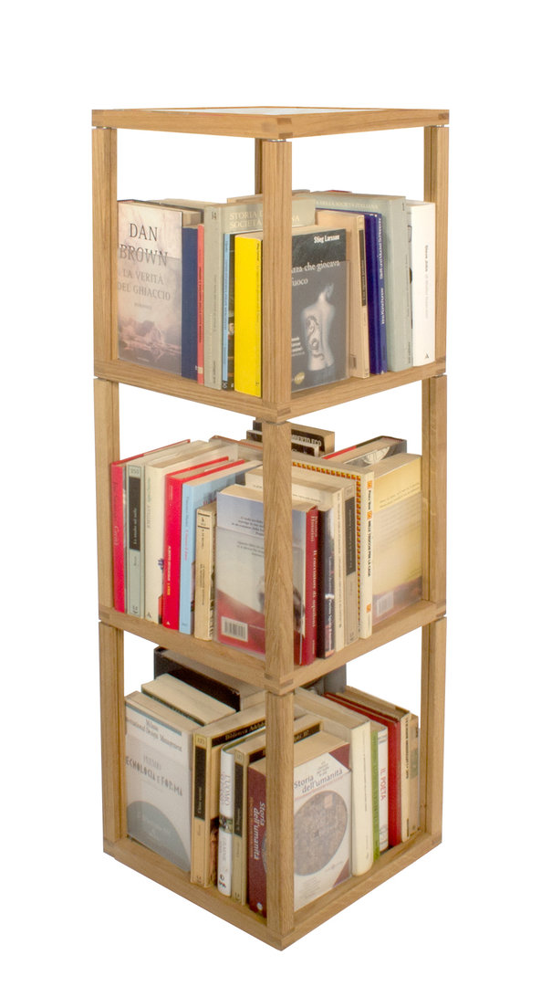Zia Babele | Book and CD holder | Tower 3 moduls 3 elements