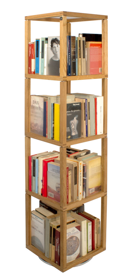 Zia Babele | Book and CD holder | Tower 4 moduls 4 elements