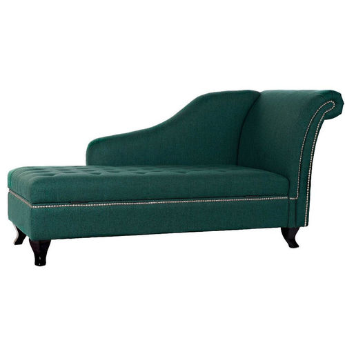 Chaiselongue sofà francese verde