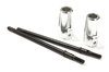Billet Machined Straight Axle & Adapter Lock-Out for Axial 1/10 SCX-10