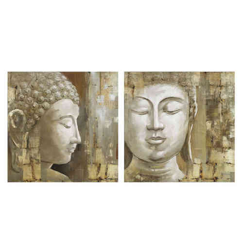 Set 2 dipinti buddha