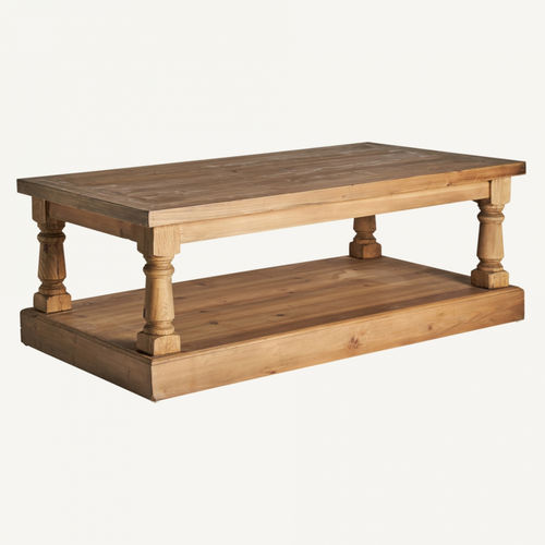 Tavolino legno rustico chic