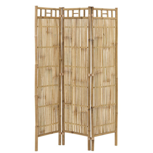 Paravento in bamboo naturale