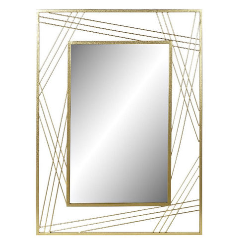 Specchio vintage chic dorato