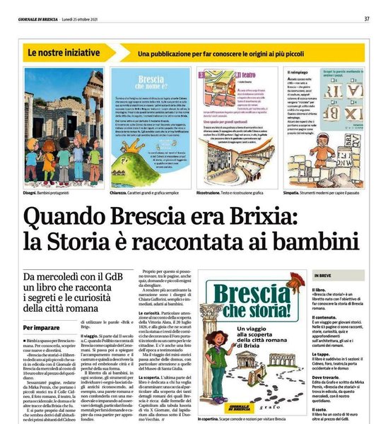 Giornale di Brescia - 25 ottobre 2021\\n\\n15/11/2021 14.49
