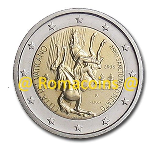 2 Euro Vatican 2008 Commemorative without folder