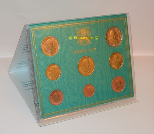 Vatikan Kms 2013 Euro Kursmünzensatz Stempelglanz