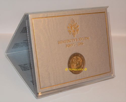2 Euro Commemorative Coin Vatican 2006 Bu