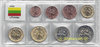 Serie Completa Lituania 2015 8 Monedas Unc