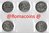 2 Euro Commemorative Coins Germany 2015 Riunification 5 Mints