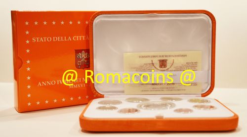 Vatican Proof Set 2016 Holy Year 20 € Euro Silver