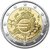 2 Euro Commemorative Coins 2012 10 Years Euro