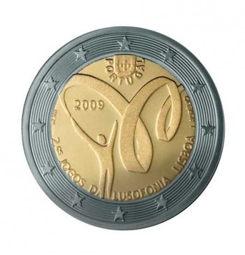 2 Euro Commemorative Coin Portugal 2009