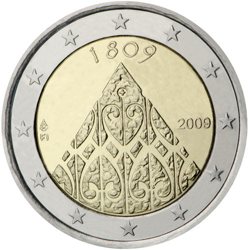 2 Euro Sondermünze Finnland 2009 Münze