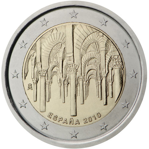 2 Euros Commémorative Espagne 2010 Pièce