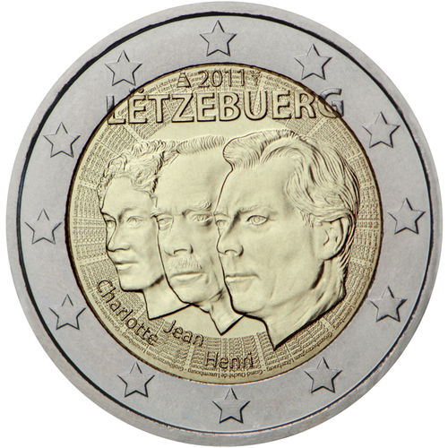 2 Euro Commemorative Coin Luxembourg 2011