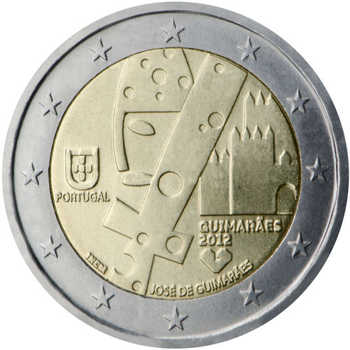 2 Euros Commémorative Portugal 2012 Pièce