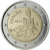 2 Euros Conmemorativos España 2014 Moneda Unesco