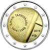 2 Euro Commemorative Coin Finland 2014 Ilmari Tapiovaara