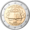 2 Euro Sondermünze Portugal 2007 Römische Verträge