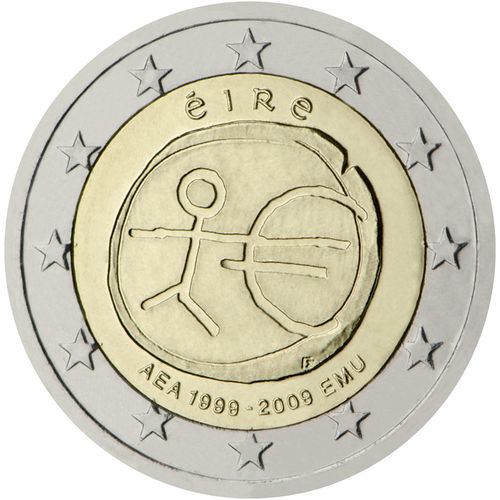2 Euro Sondermünze Irland 2009 Emu