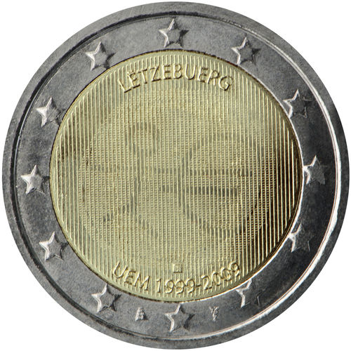 2 Euro Commemorative Coin Luxembourg 2009 Emu