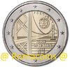 2 Euros Commémorative Portugal 2016 25 Avril Pont Pièce Unc