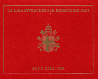 Vatikan Kms Kursmünzensätze Johannes Paul II Lire