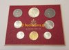 Vatikan Kms 1974 Paul VI Kursmünzensatz Lire Stempelglanz