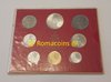 Vatikan Kms 1973 Paul VI Kursmünzensatz Lire Stempelglanz