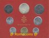 Vatikan Kms 1969 Paul VI Kursmünzensatz Lire Stempelglanz
