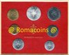 Vatikan Kms 1970 Paul VI Kursmünzensatz Lire Stempelglanz