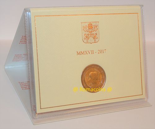 2 Euro Commemorative Coin Vatican 2017 Saints Peter and Paul