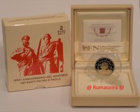 Leer mensaje completo: 2 Euro Gedenkmünzen Vatikan 2017