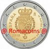2 Euro Sondermünze Spanien 2018 50 Jahre Felipe VI