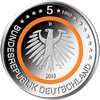 5 Euro Deutschland 2018 Subtropische Zone Münze Unc