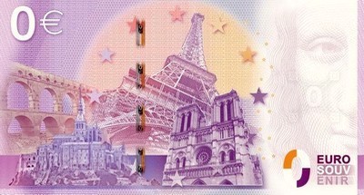 Touristische Banknoten 0 Euro