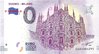 Touristische Banknote 0 Euro Souvenir Mailänder Dom