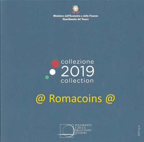 Kms Italien 2019 Kursmünzensatz Stempelglanz St.