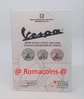 Triptychon 5 Euro Vespa 2019 Italien Silbermünzen Stempelglanz