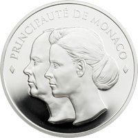 MONETE IN ARGENTO MONACO EURO