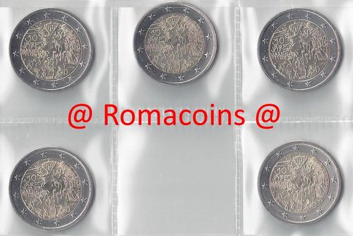 2 Euro Commemorative Coins Germany 2019 5 Mints Berlin Wall