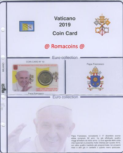 Update for Vatican Coincard 2019 Number 1