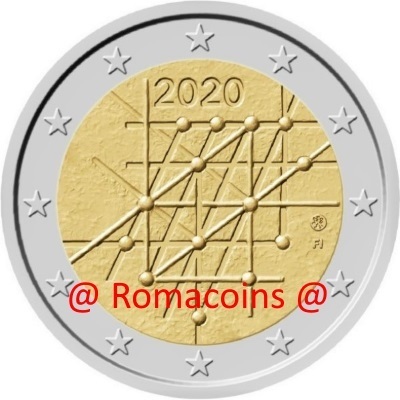2 Euro Commemorative Coin Finland 2020 University of Turku