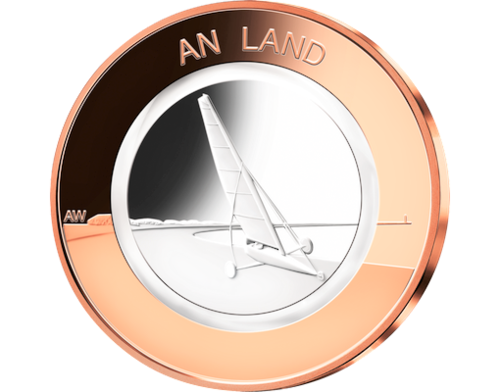 10 Euro Coin Germany 2020 On Land Unc