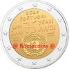 2 Euro Commemorative Coin Portugal 2020 75 Years Onu