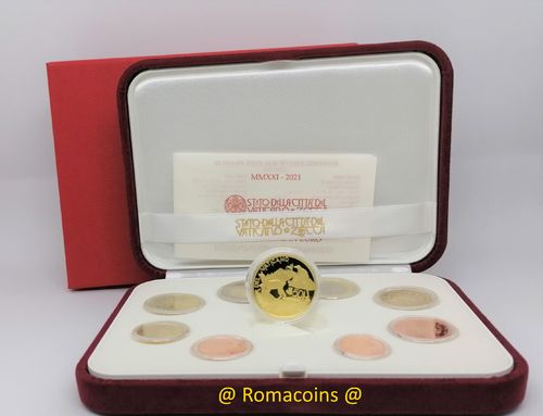 Vatikan PP 2021 Polierte Platte 50 Euro Gold