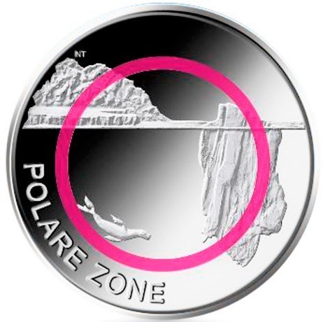 5 Euros Allemagne 2021 Zone Polaire Pièce Unc