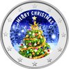 Pièce 2 Euros Spéciale Joyeux Noël Merry Christmas 2021 Bu